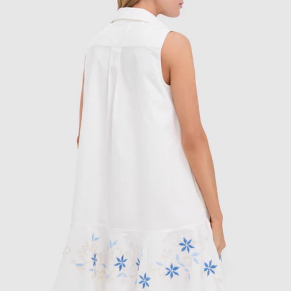 Tuckernuck Embroidery Sleeveless Callahan Dress - Picture 2 of 8